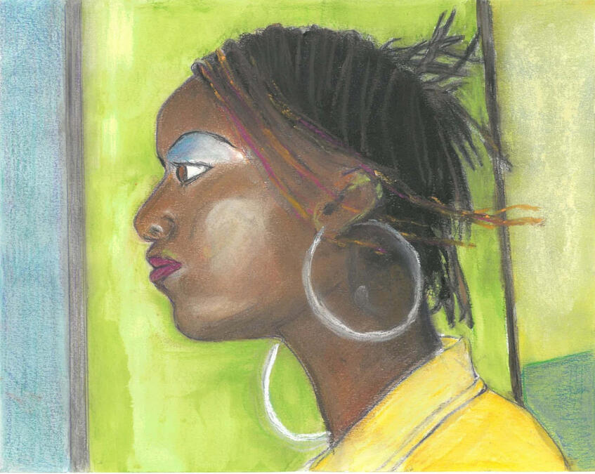 Girl with Earrings